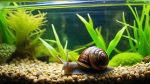 get rid of snails in an aquarium